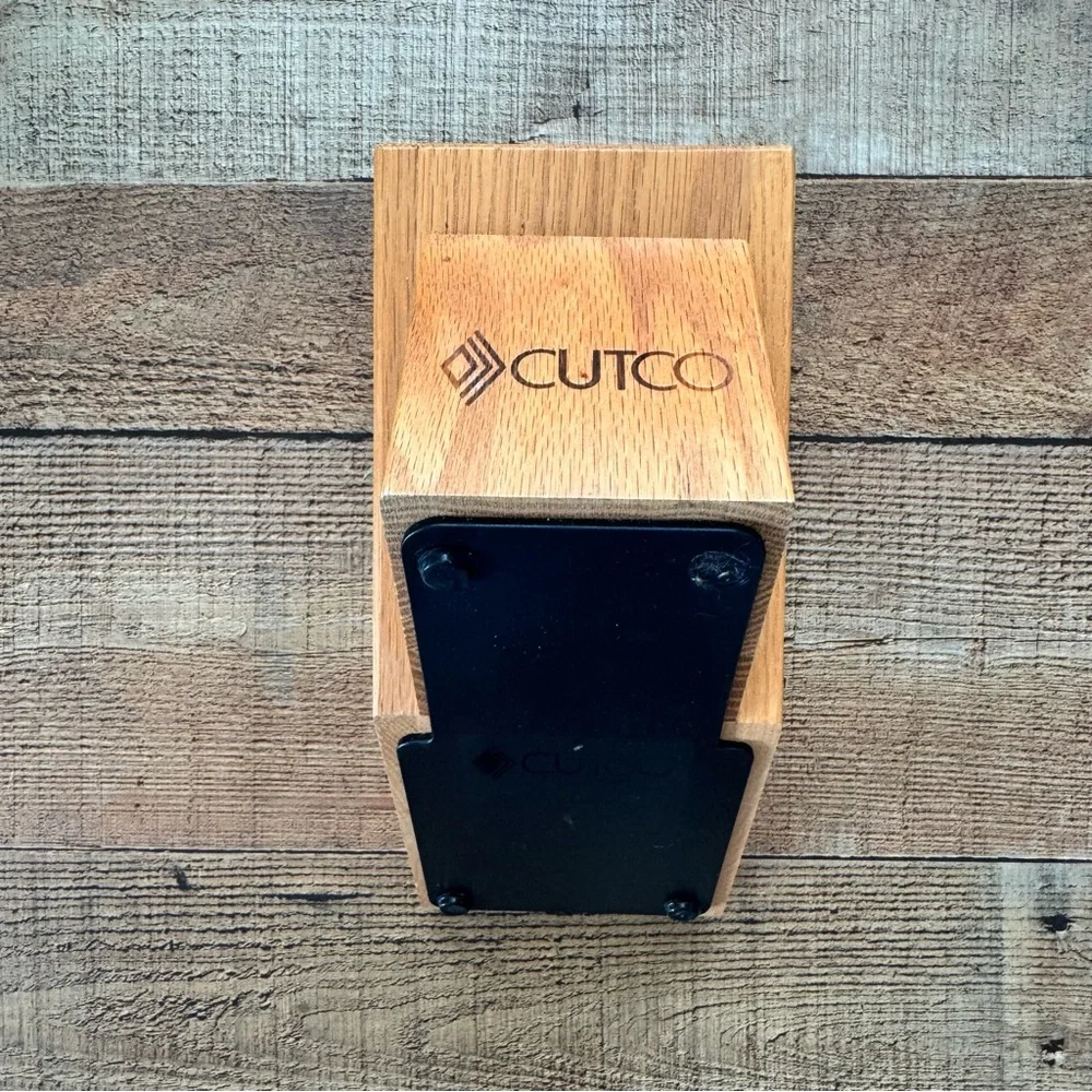 Cutco Natural Wood Knife Holder